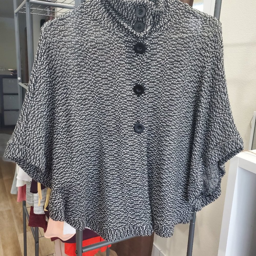 Poncho Style Sweater